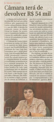 Jornal de Jundiaí - 04/09/2008