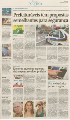 Jornal de Jundiaí - 05/09/2008