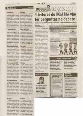 Bom Dia Jundiaí - 06/09/2008