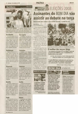 Bom Dia Jundiaí - 07/09/2008