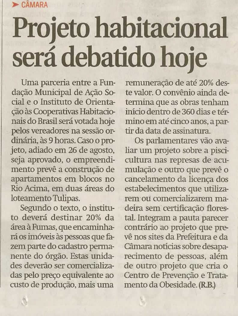 Jornal de Jundiaí - 09/09/2008