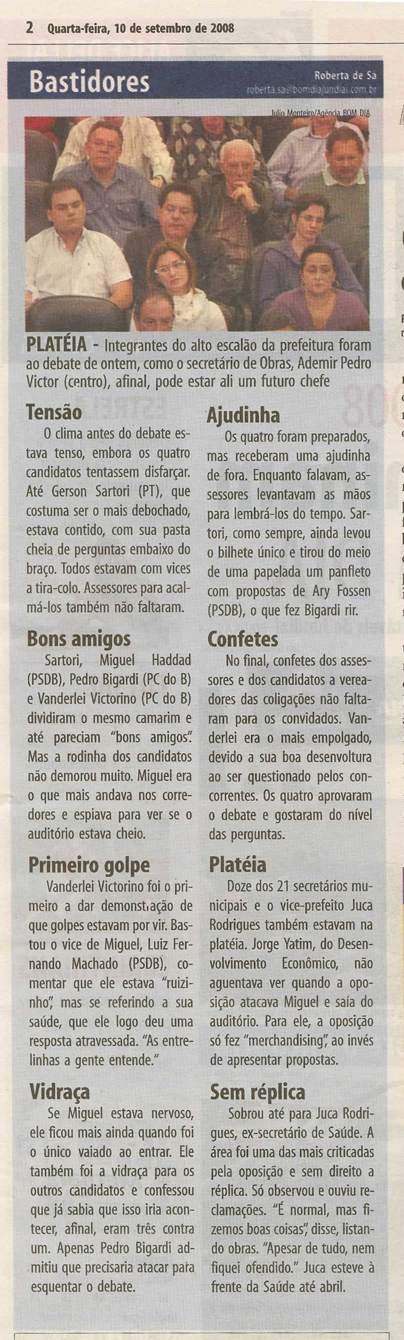 Bom Dia Jundiaí - 10/09/2008