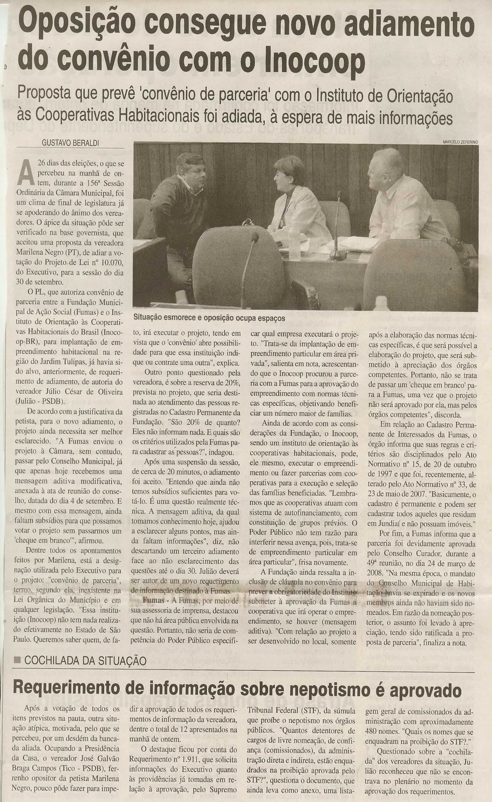 Jornal da Cidade - 10/09/2008