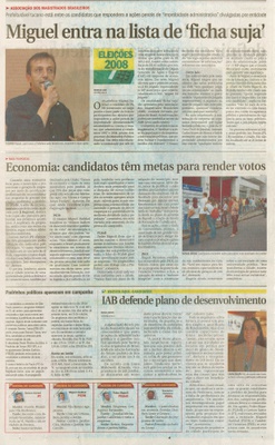 Jornal de Jundiaí - 12/09/2008