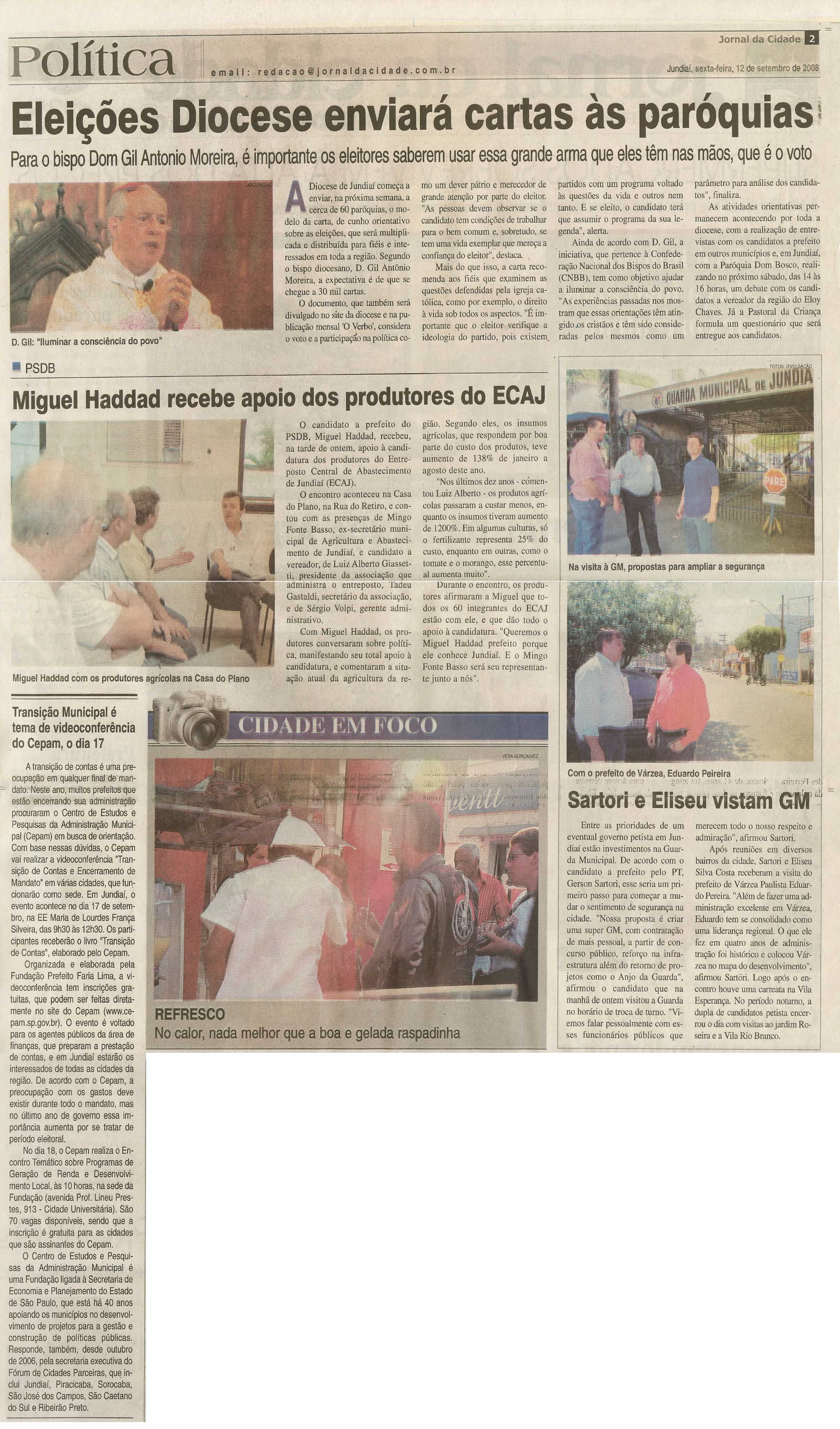 Jornal da Cidade - 12/09/2008
