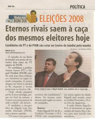 Bom Dia Jundiaí - 15/09/2008