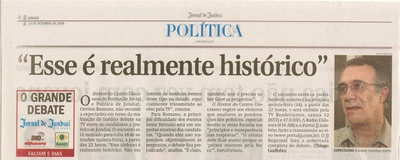 Jornal de Jundiaí - 13/09/2008