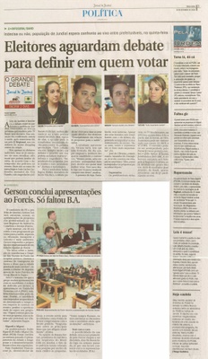 Jornal de Jundiaí - 16/09/2008
