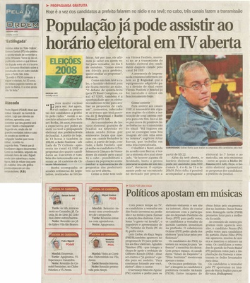 Jornal de Jundiaí - 17/09/2008