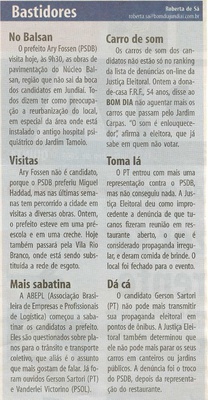 Bom Dia Jundiaí - 18/09/2008