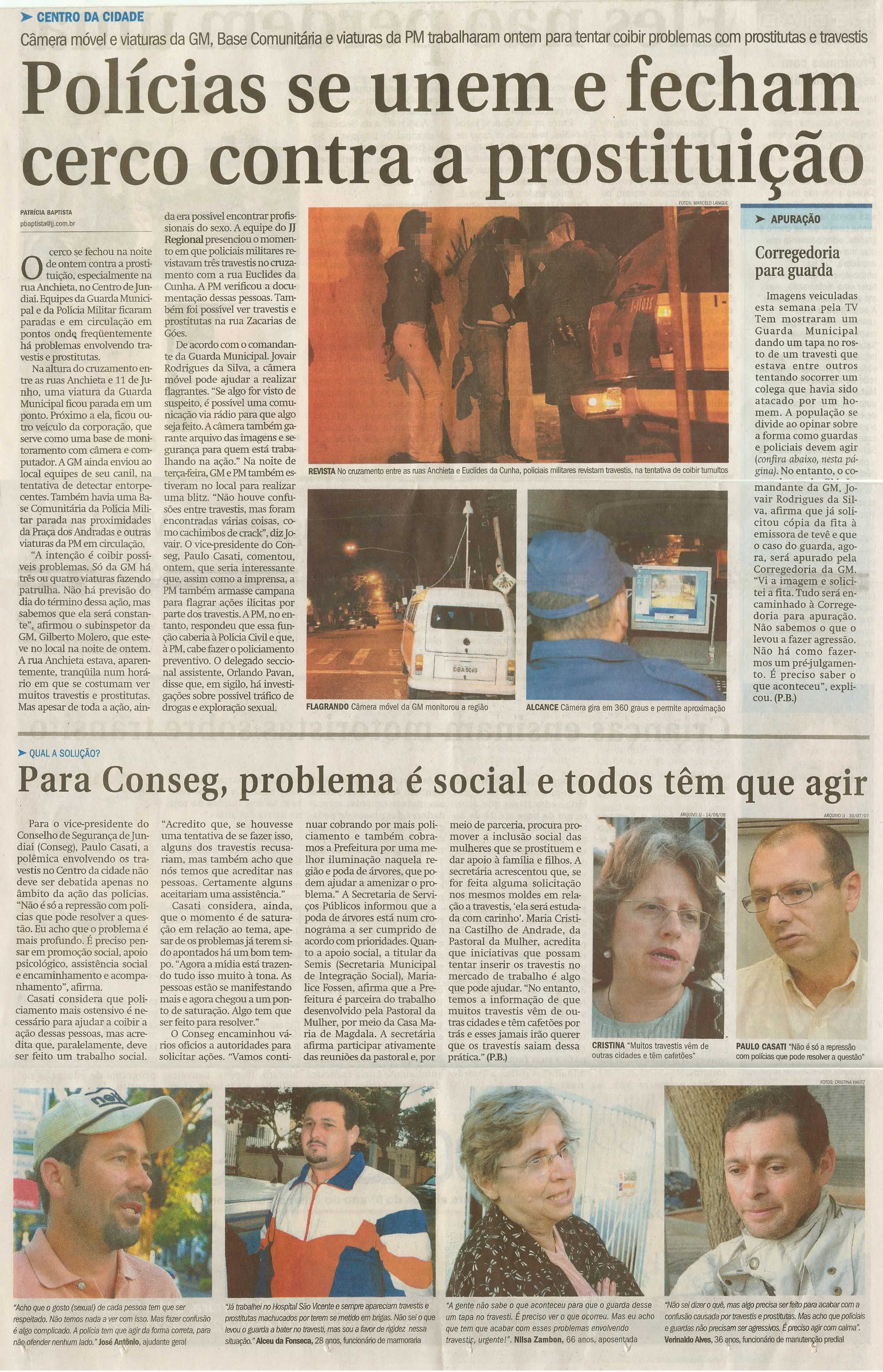 Jornal de Jundiaí - 18/09/2008