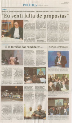 Jornal de Jundiaí - 19/09/2008