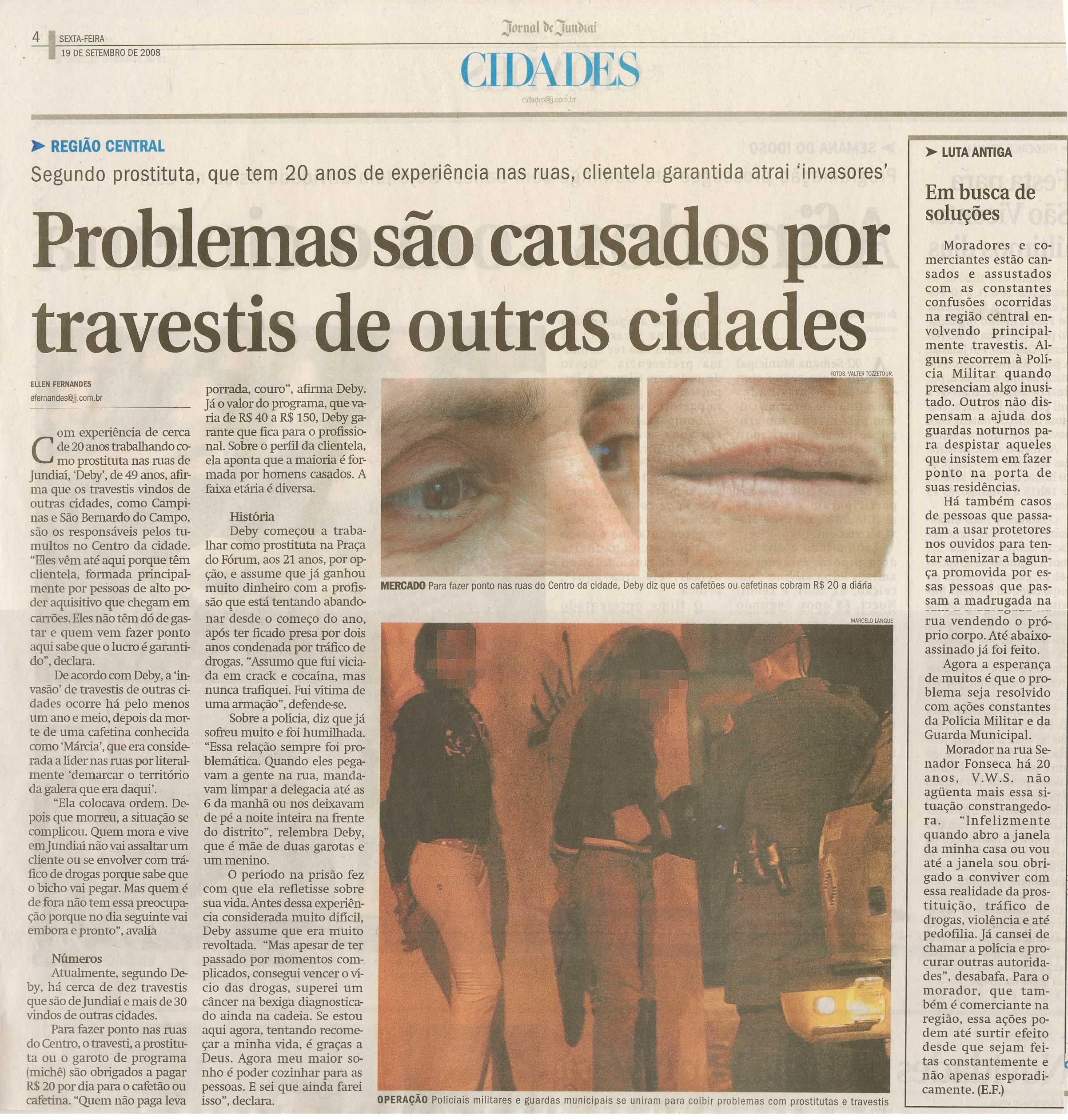 Jornal de Jundiaí - 19/09/2008
