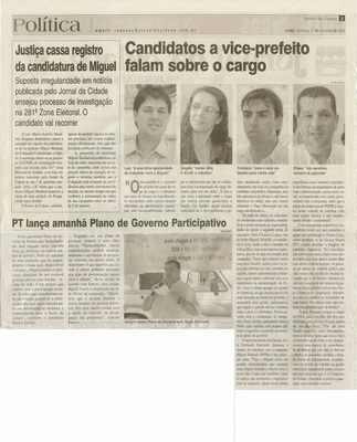 Jornal da Cidade - 21/09/2008