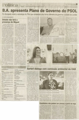 Jornal da Cidade - 20/09/2008