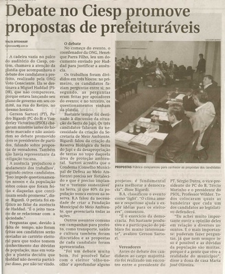 Jornal de Jundiaí - 21/09/2008