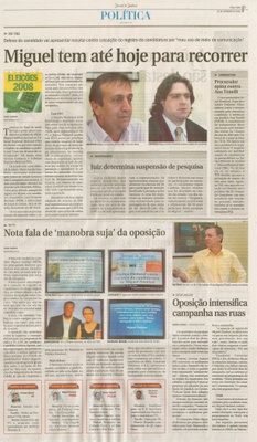 Jornal de Jundiaí - 23/09/2008