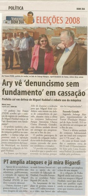 Bom Dia Jundiaí - 23/09/2008