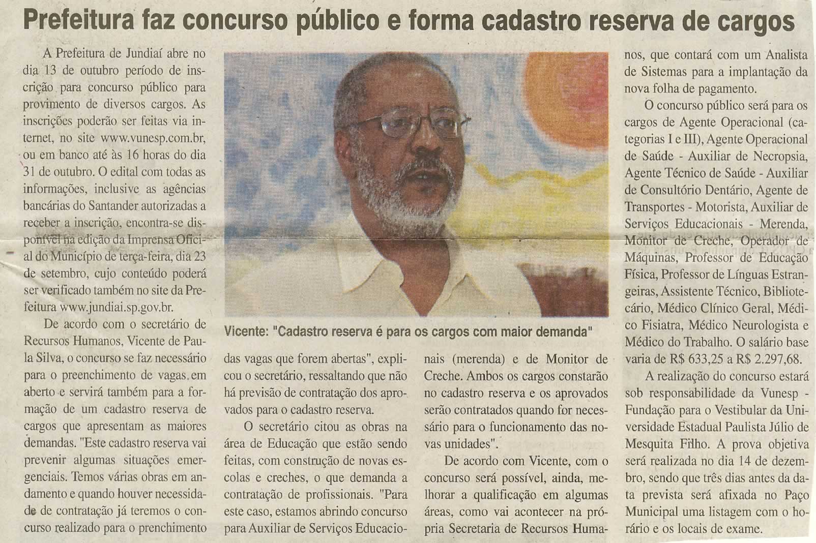 Jornal da Cidade - 25/09/2008