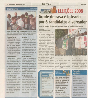 Bom Dia Jundiaí - 25/09/2008