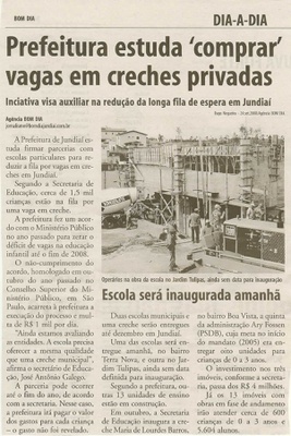 Bom Dia Jundiaí - 26/09/2008