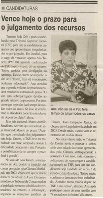 Jornal da Cidade - 26/09/2008