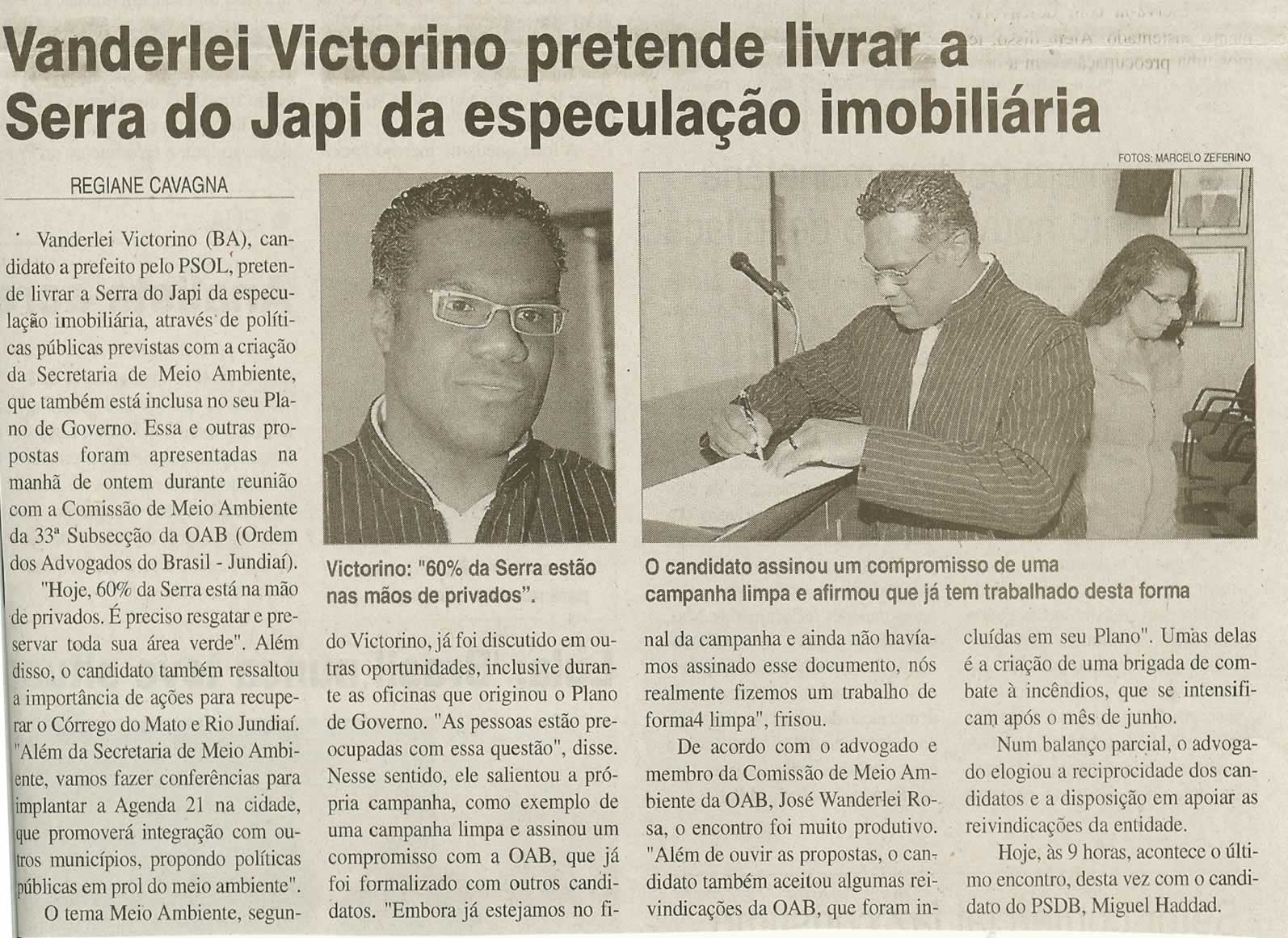 Jornal da Cidade - 30/09/2008
