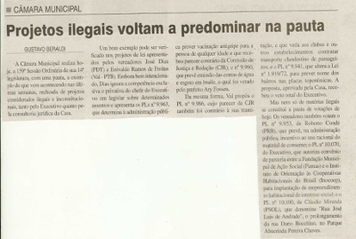 Jornal da Cidade - 30/09/2008