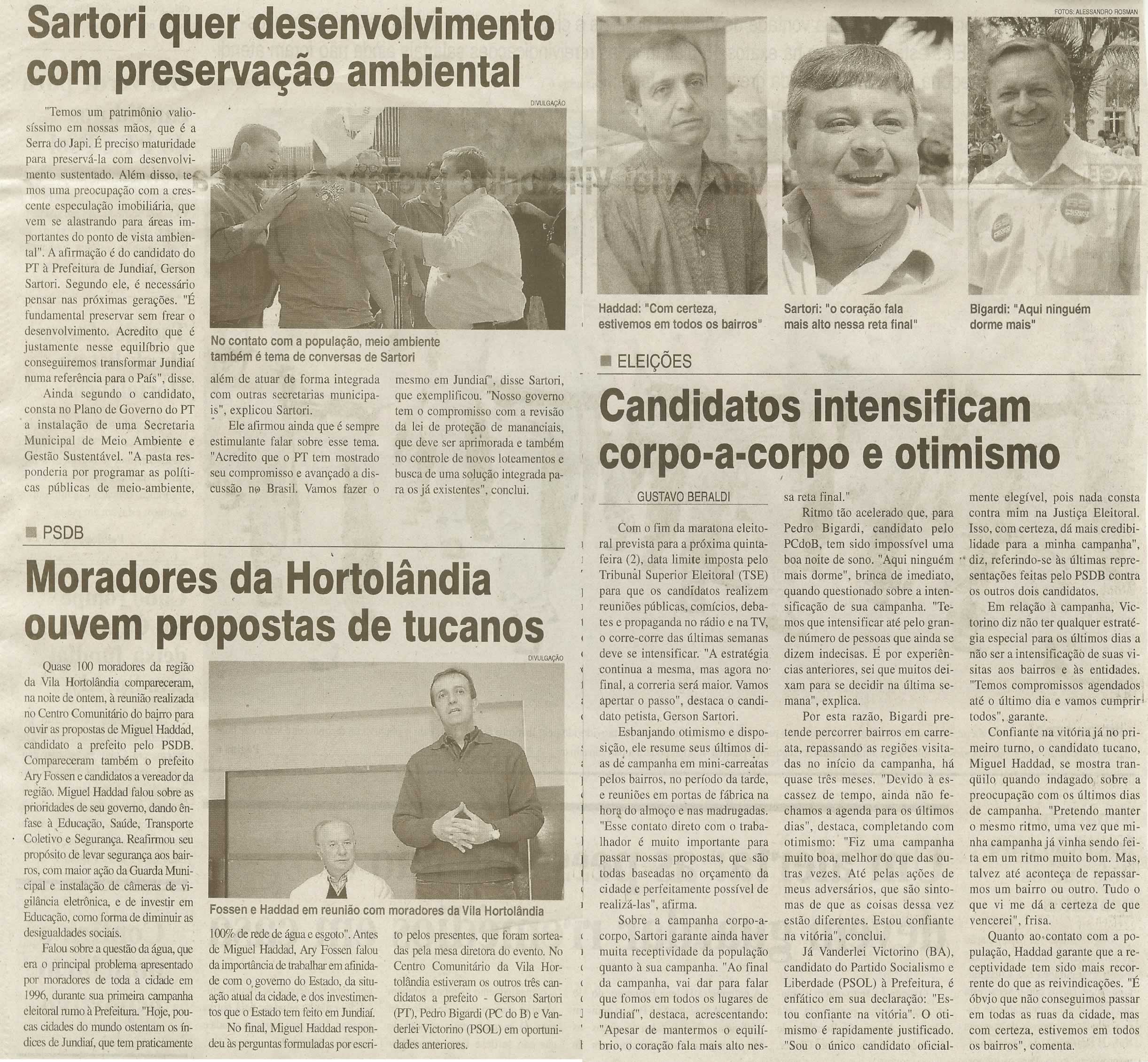 Jornal da Cidade - 30/09/2008