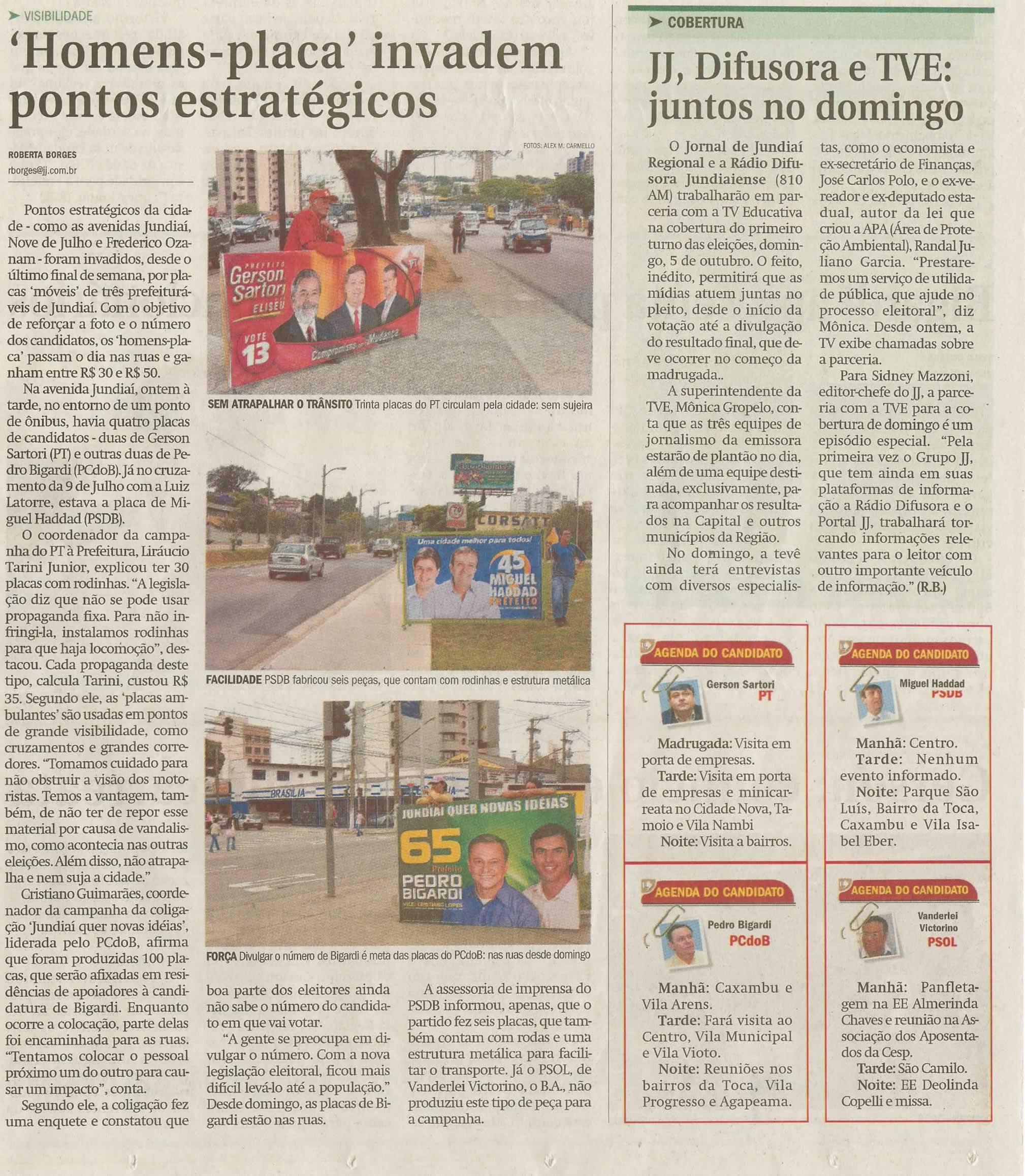 Jornal de Jundiaí - 01/10/2008