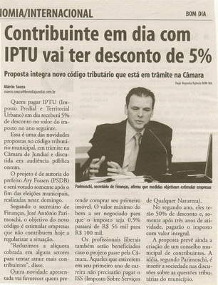 Bom Dia Jundiaí - 02/10/2008