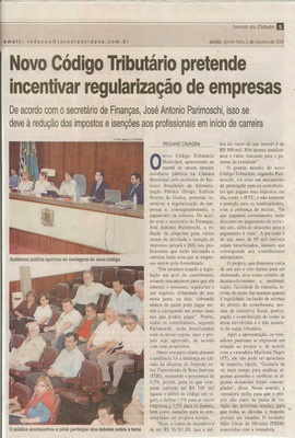 Jornal da Cidade - 02/10/2008