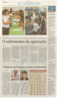 Jornal de Jundiaí - 06/10/2008