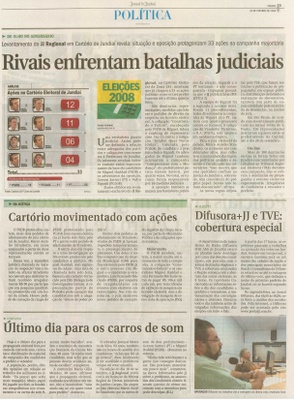 Jornal de Jundiaí - 04/10/2008
