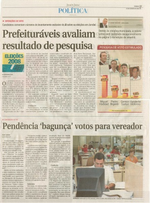 Jornal de Jundiaí - 05/10/2008