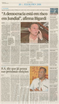 Jornal de Jundiaí - 07/10/2008