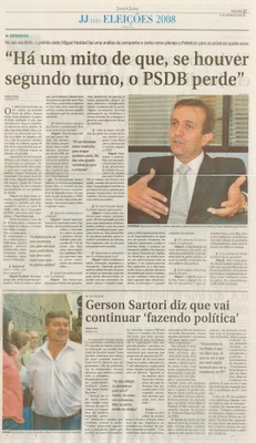 Jornal de Jundiaí - 07/10/2008