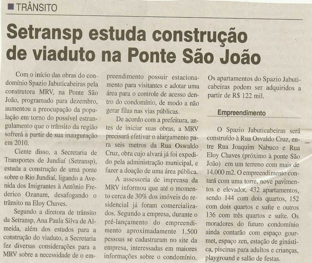Jornal da Cidade - 07/10/2008