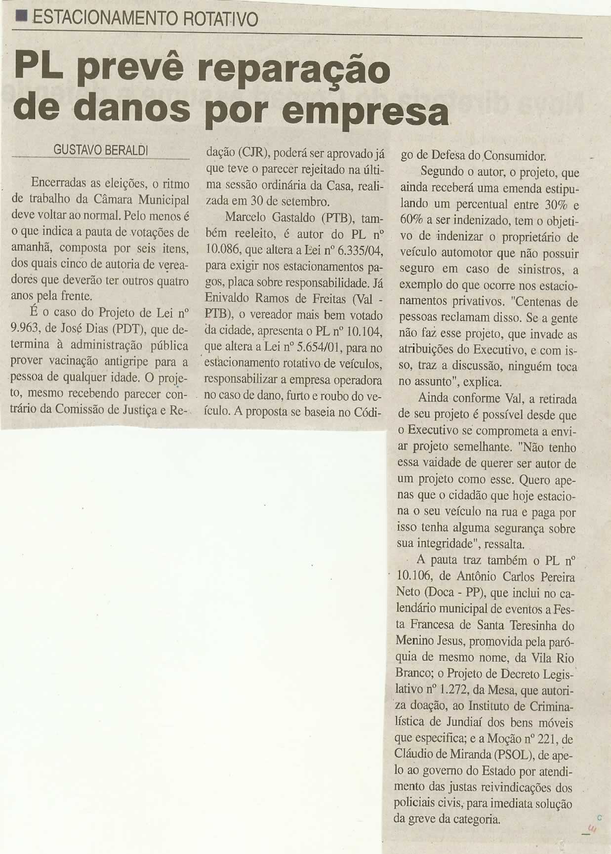 Jornal da Cidade - 07/10/2008