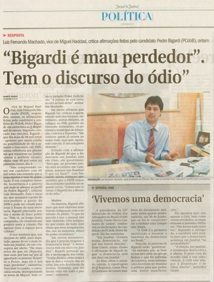 Jornal de Jundiaí - 08/10/2008