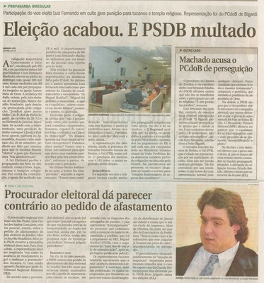 Jornal de Jundiaí - 08/10/2008