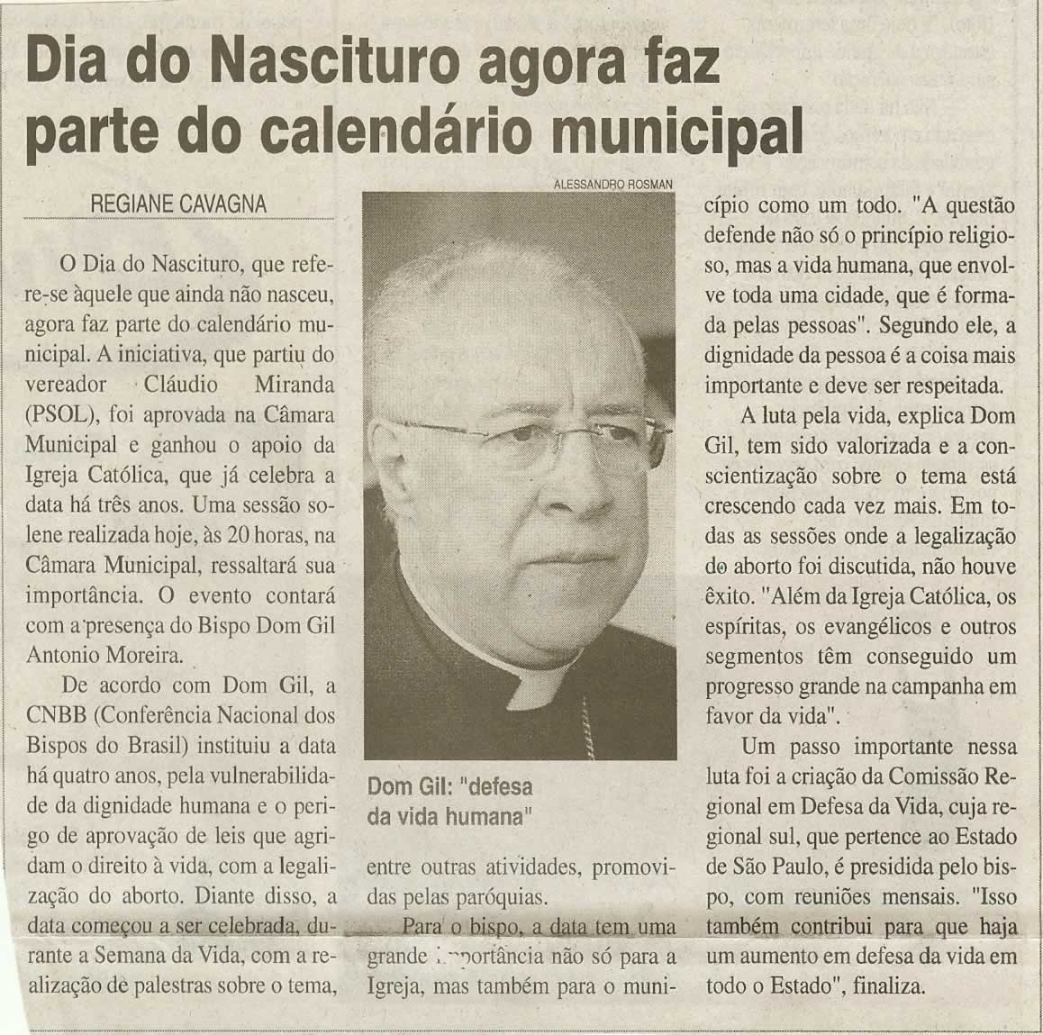 Jornal da Cidade - 08/10/2008