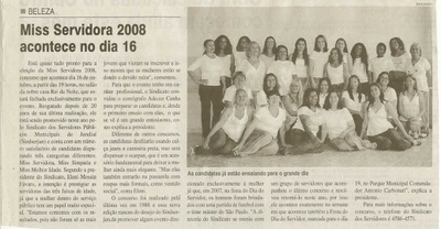 Jornal da Cidade - 08/10/2008