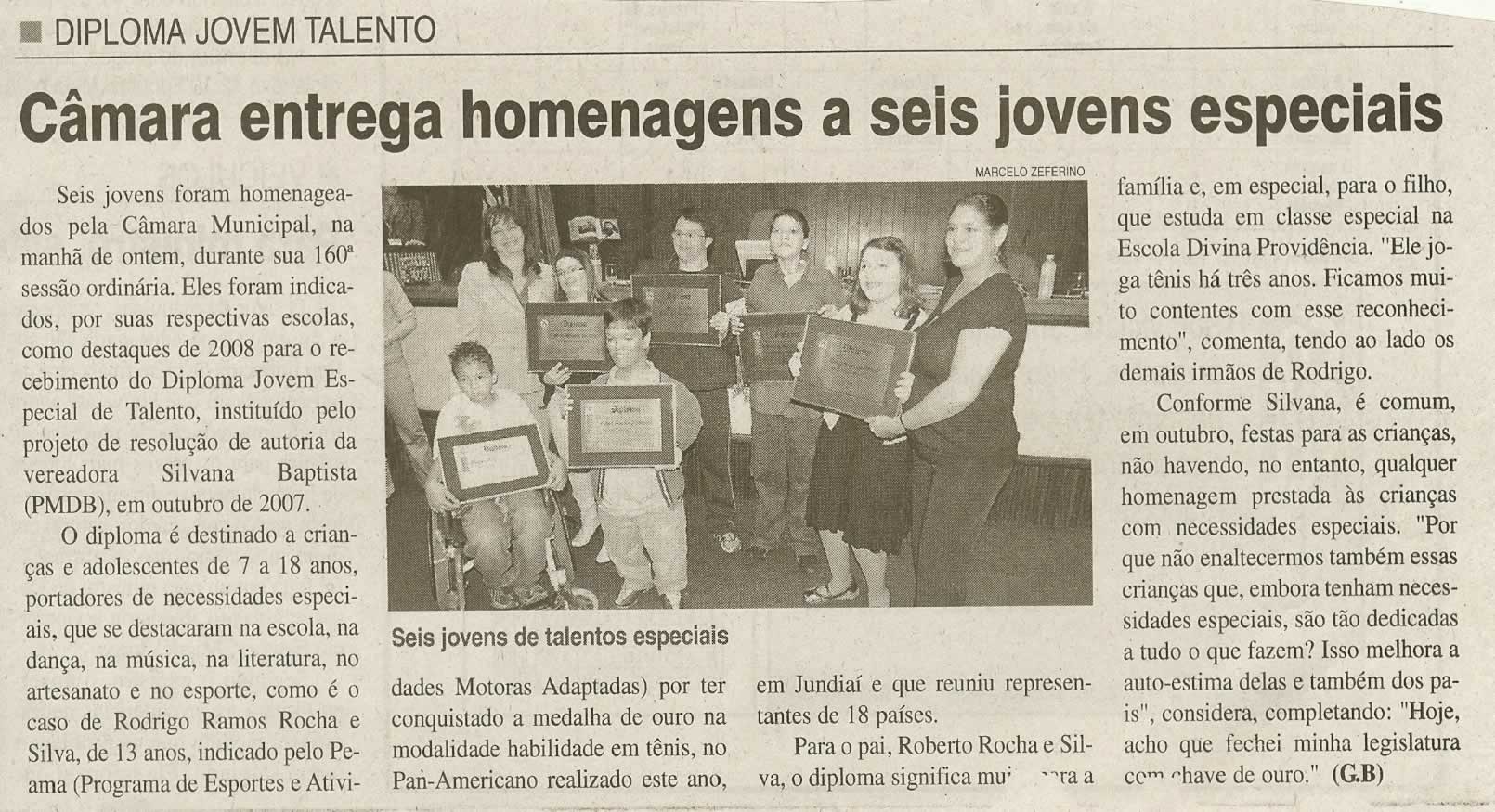 Jornal da Cidade - 08/10/2008