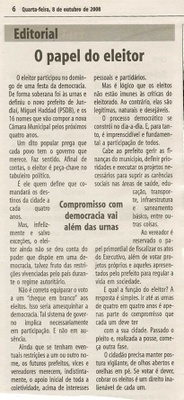 Bom Dia Jundiaí - 08/10/2008