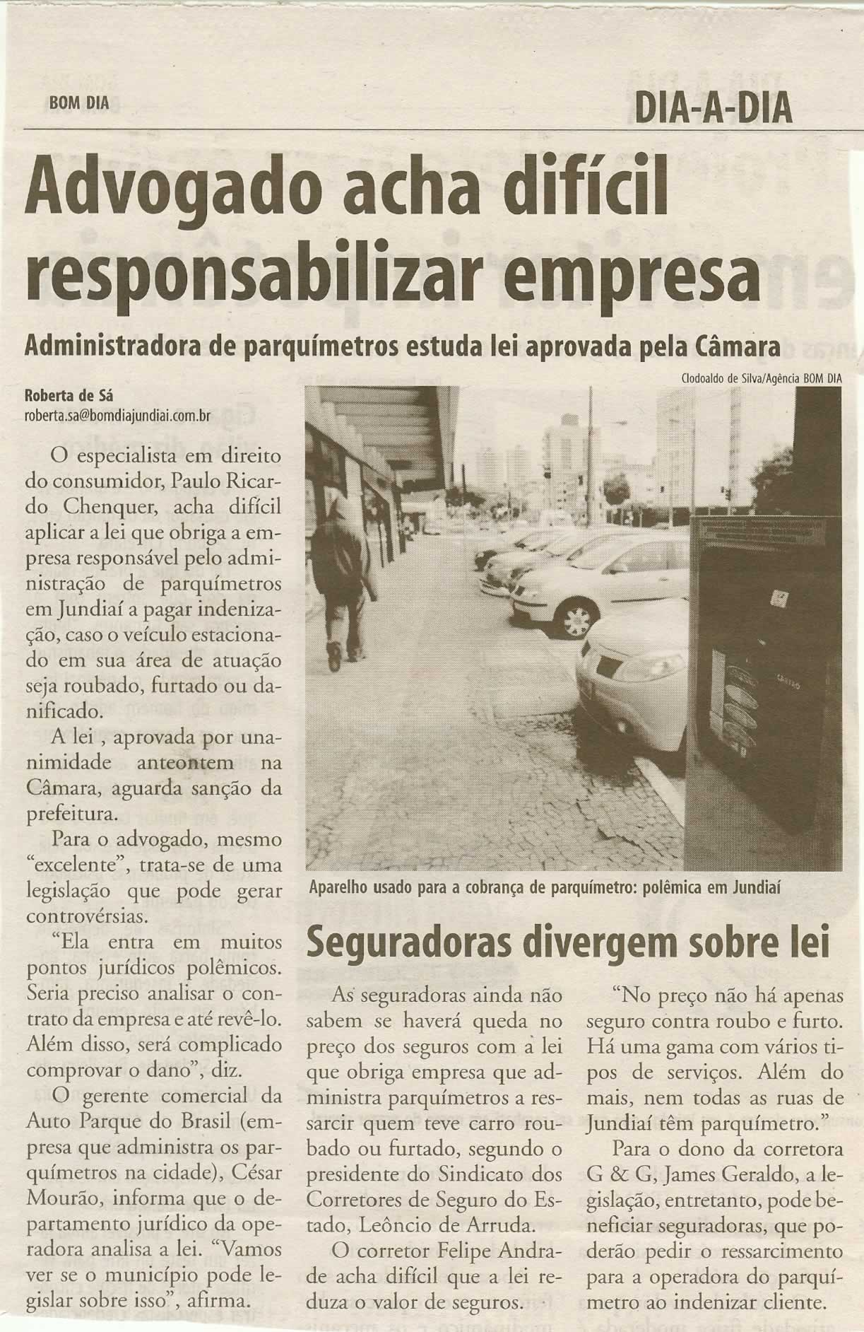 Bom Dia Jundiaí - 09/10/2008