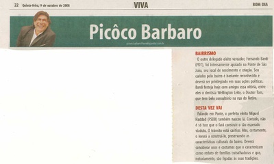 Bom Dia Jundiaí - 09/10/2008