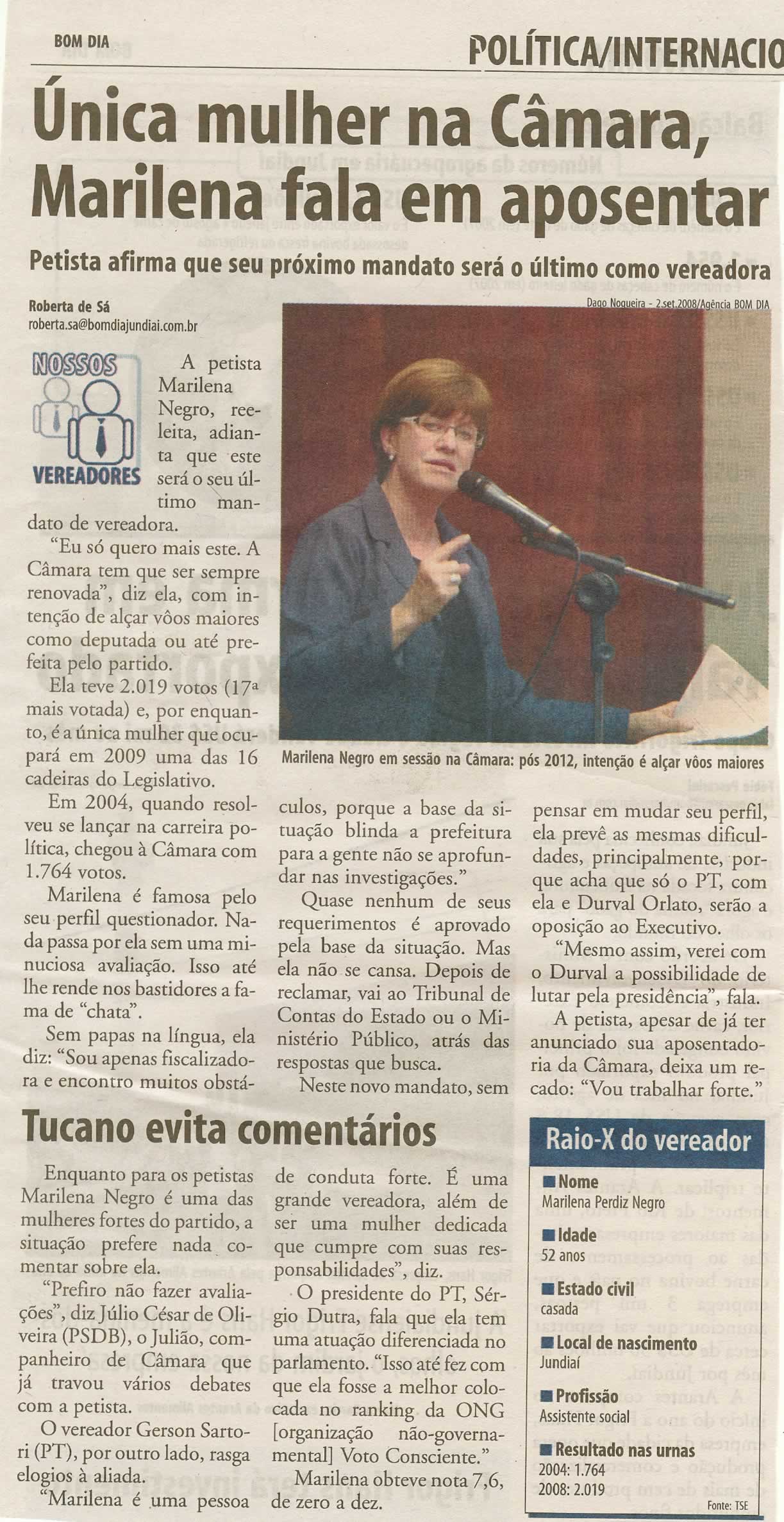 Bom Dia Jundiaí - 13/10/2008