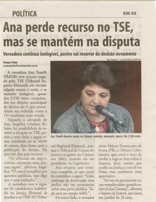 Bom Dia Jundiaí - 12/10/2008