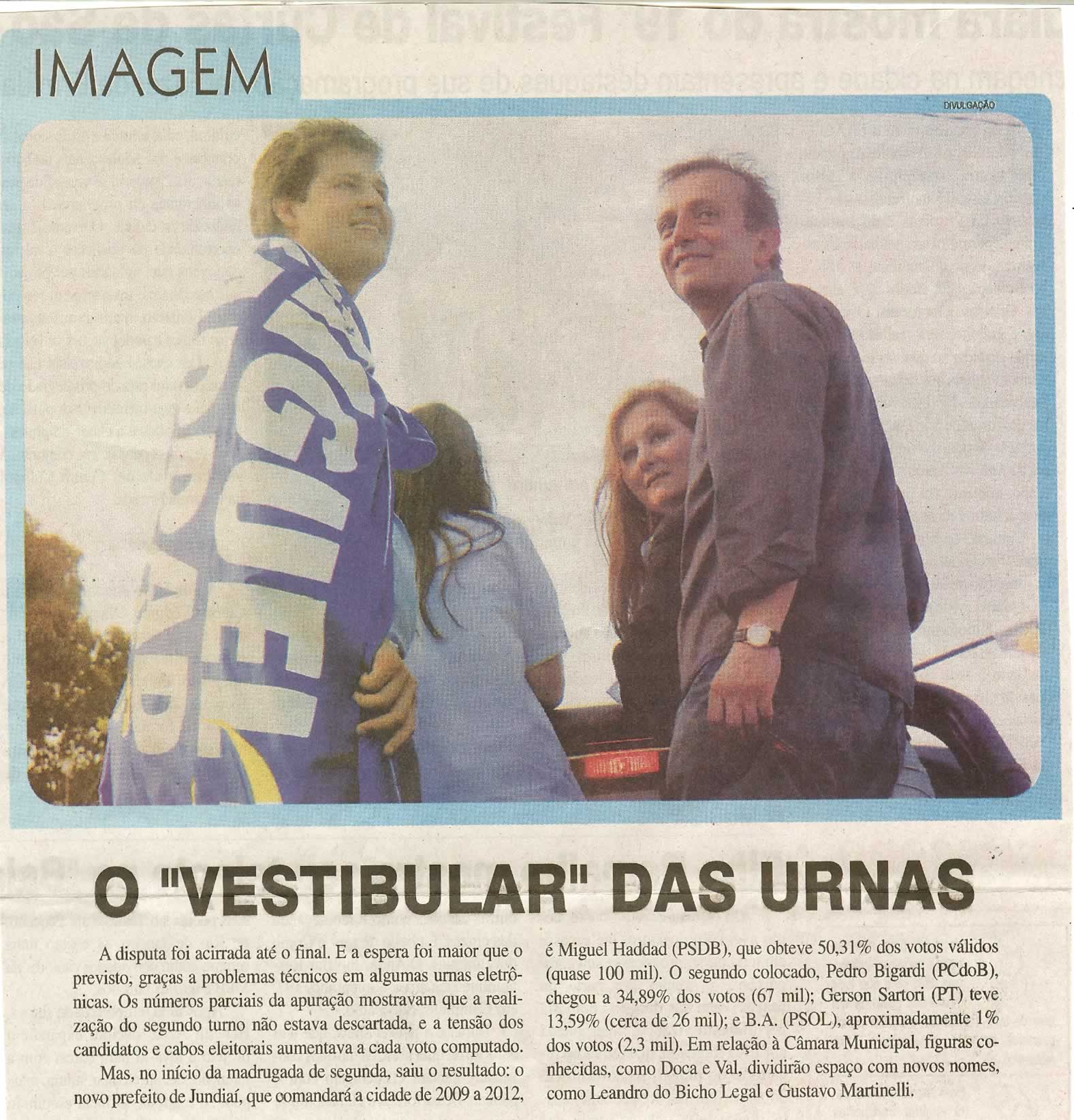 Jornal da Cidade - 12/10/2008